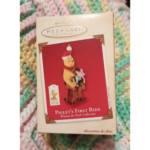 Hallmark Keepsake Piglets First Ride Winnie the Pooh Ornament - Picture 9 of 9